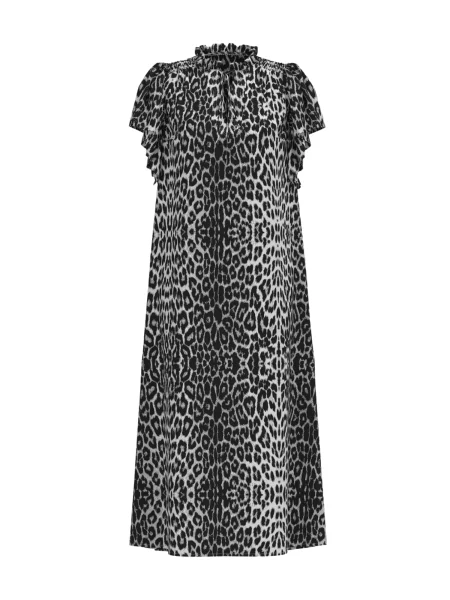 Co'couture Rochie gri negru