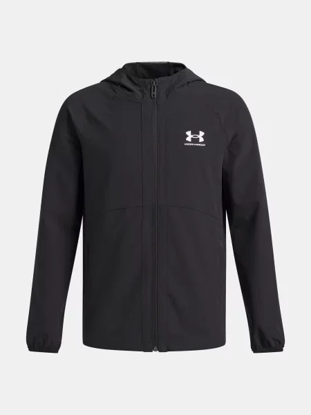 Gyerek széldzseki Under Armour fekete