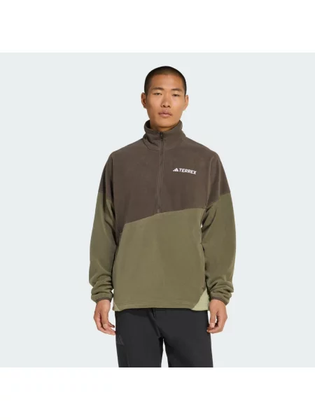 Větrovka Terrex Multi Climawarm Fleece khaki