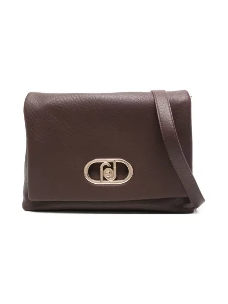 Torebka skórzana Liu Jo skórzana brązowa