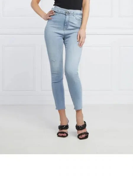 Pinko Blugi SUSAN 26 | Skinny fit | mid waist albastru
