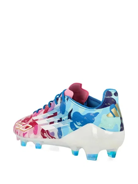 Bluza z kapturem Adidas z nadrukiem srebrna