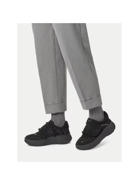 Sneakersy Geox czarne