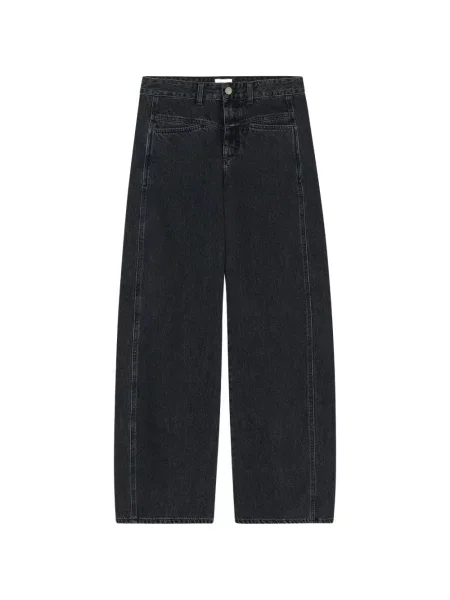 Blugi cu picior larg Closed negru