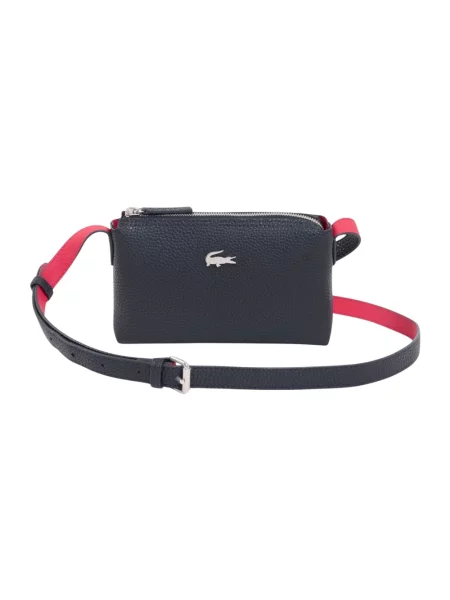 Torebka crossbody Lacoste niebieska