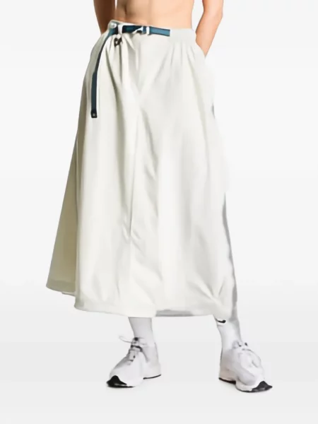 Cu centură fustă Nike alb