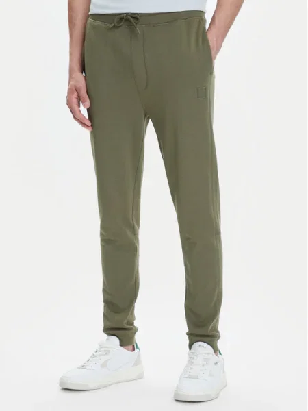 BOSS Долнище анцуг Sestart зелен