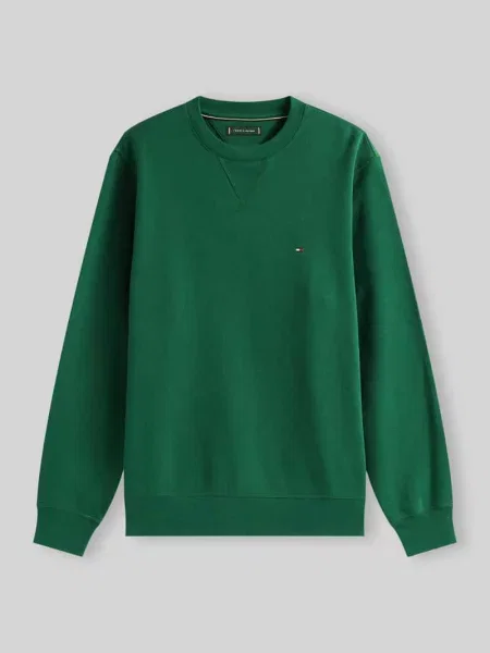 Bluza o kroju regular fit z czystej bawełny z wyhaftowanym logo Tommy Hilfiger