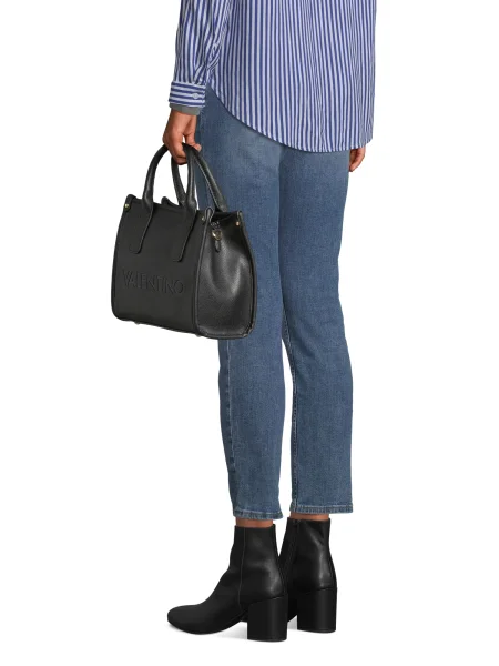 Pisemska torbica Valentino črna