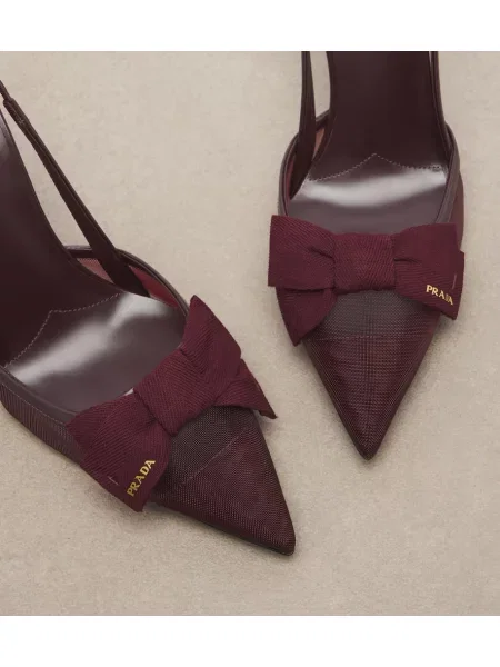 Tinklinės bateliai Prada su lankeliu slingback