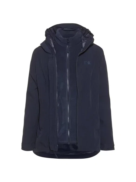 JACK WOLFSKIN Geacă outdoor Moonrise noapte albastru