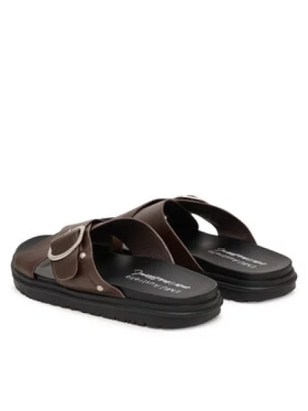 Šľapky EMU Australia Ebony hnedá