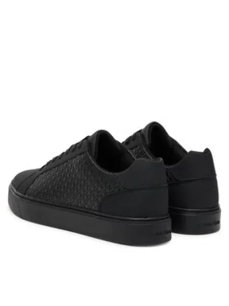 Calvin Klein Laisvalaikio batai Classic Cupsole Laceup Aop juoda