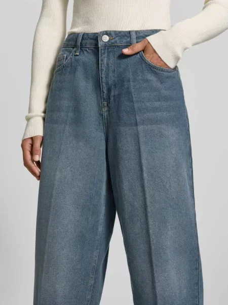 Jeansy o kroju baggy w stylu 5 kieszeni Myon