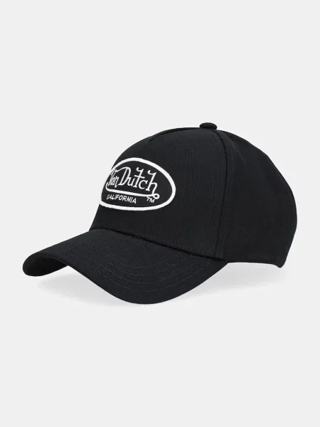 Шапка с козирка Von Dutch черно