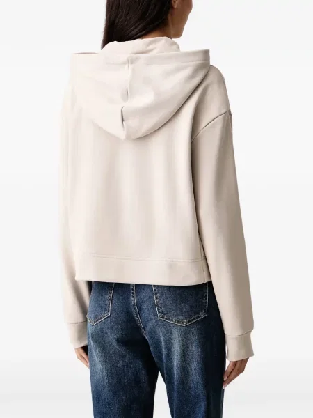 Hanorac cu glugă Armani Exchange cu autograf