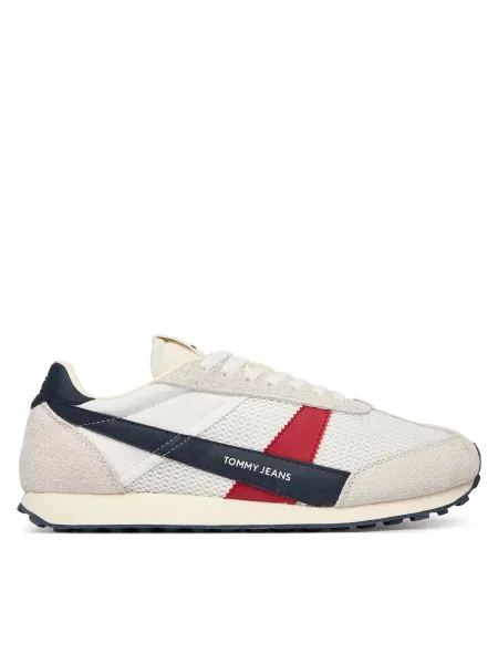 Tommy Jeans Niske tenisice mornarsko plava / crvena bijela