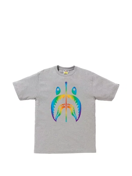Póló A Bathing Ape® nyomtatás szürke