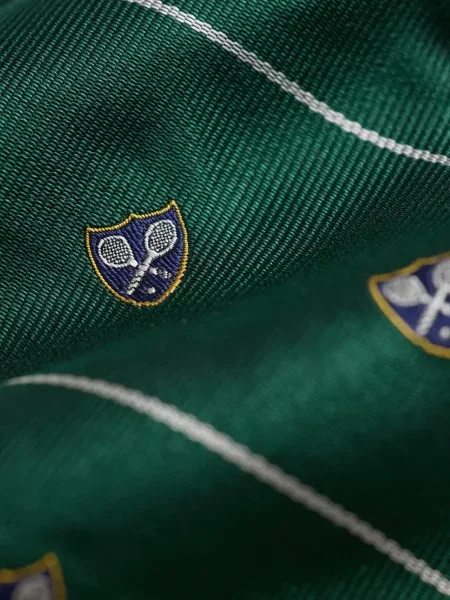 Șosete Polo Ralph Lauren cu broderie în carouri de flanelă verde