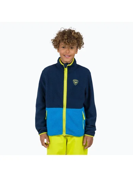 Детски суитшърт Rossignol Jr Alltrack Fleece dark navy синьо