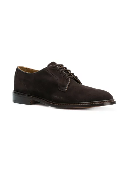 Pantofi derby Tricker's maro