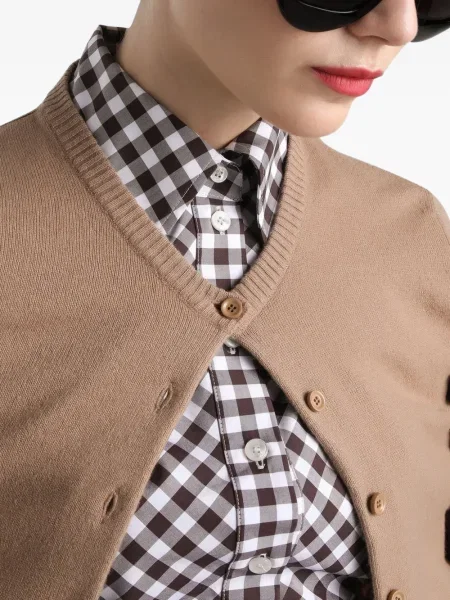 Cardigan Dolce & Gabbana din cașmir maro