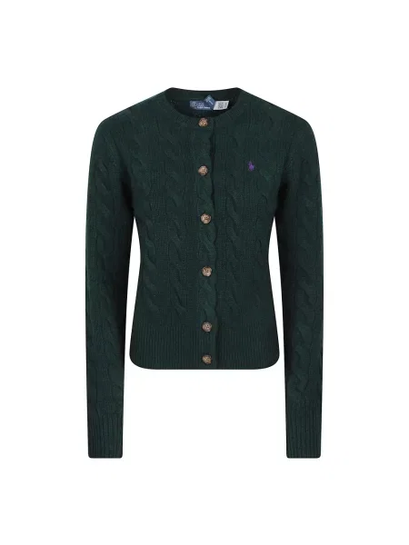Sweter Polo Ralph Lauren wełniany zielony