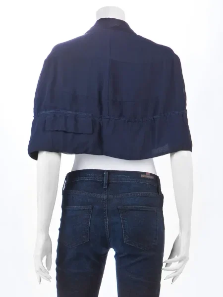 Top Comme Des Garçons Pre-owned modrý