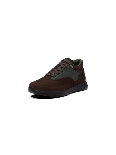 TIMBERLAND Pantofi cu șireturi sport maro închis / închis gri
