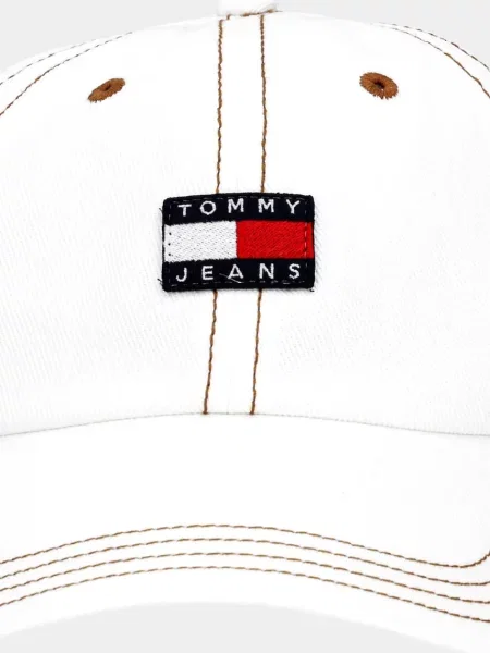 Tommy Hilfiger Šiltovka Heritage Écru biela