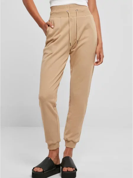 Pantaloni de trening Urban Classics cu talie înaltă
