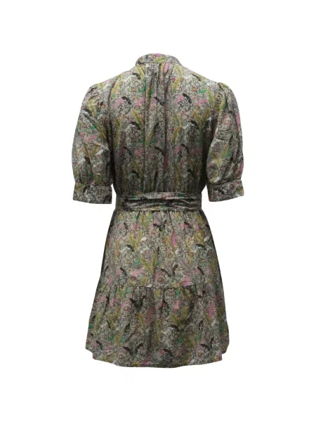 Rochie Ba&sh cu model floral cu imagine de costum verde