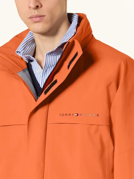 Tommy Hilfiger Funkční Bunda oranžová