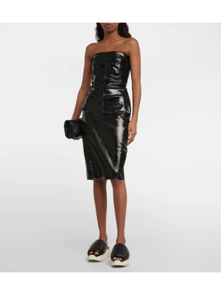 Sandale Rick Owens din piele negru
