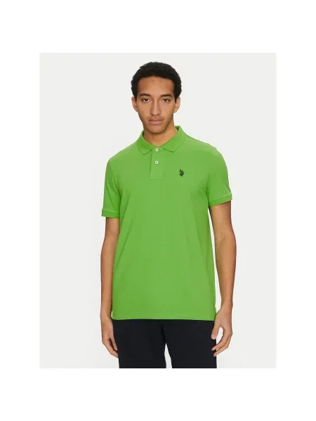 U.S. Polo Assn. Pólóing Regular Fit zöld
