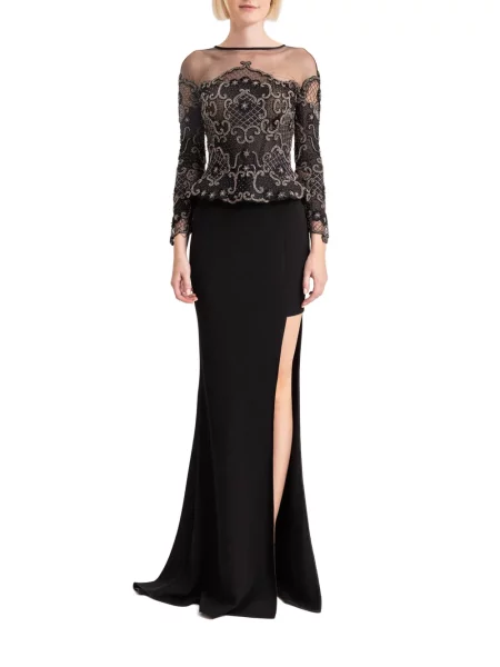 Top Gemy Maalouf negru