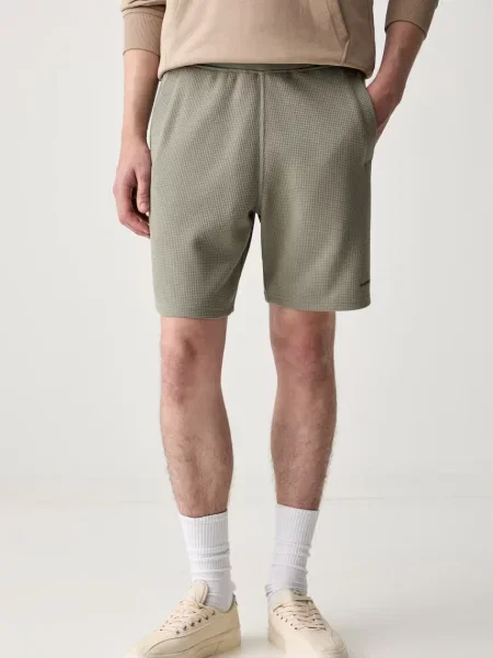 G-Star pantaloni scurți de trening pentru bărbați Structured jersey verde
