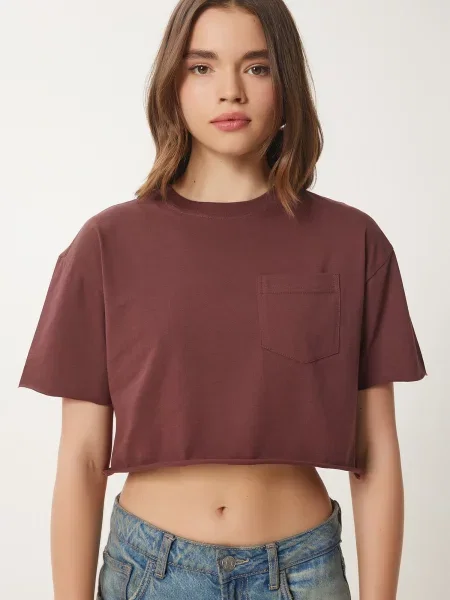 Happiness İstanbul Tricou ciocolatiu