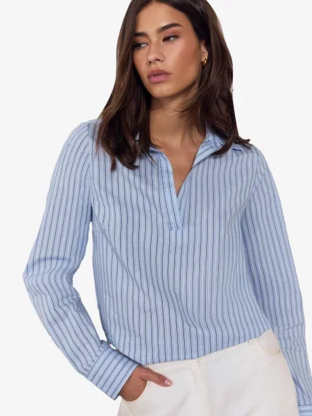 Lipsy Bluză bleumarin / deschis albastru