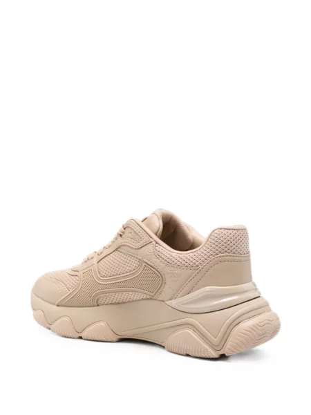 Sneakerși Guess din piele cu autograf