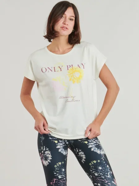 Tricou Only Play alb