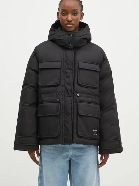 Samsoe Samsoe geacă Sahanna femei de iarna oversize negru