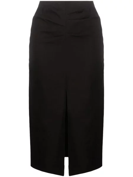 Fustă tip creion Isabel Marant plisată negru