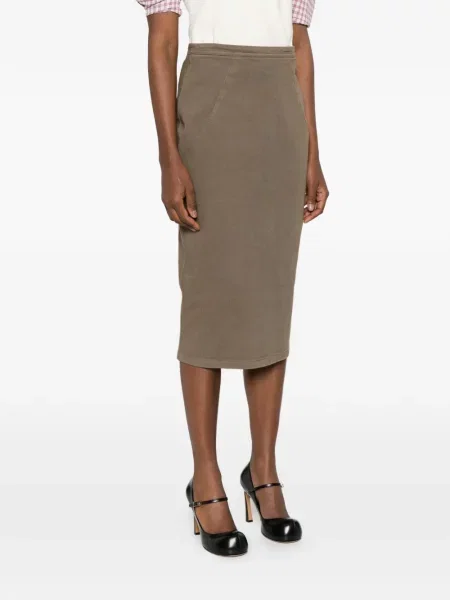 Fustă midi N°21 maro