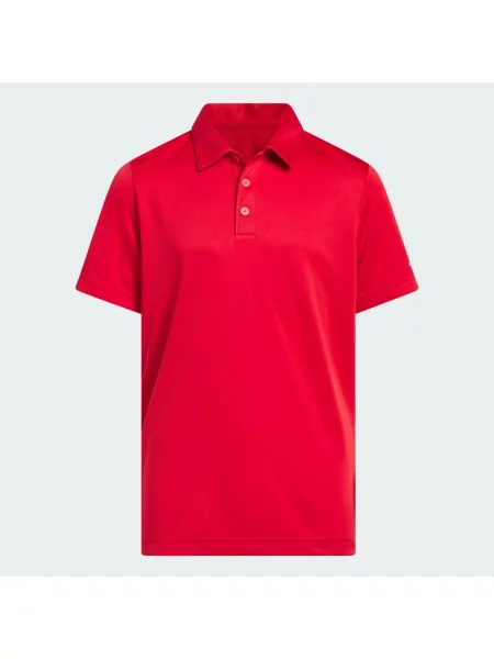 Koszulka POLO BOYS PERFORMANCE SHORT SLEEVE czerwona