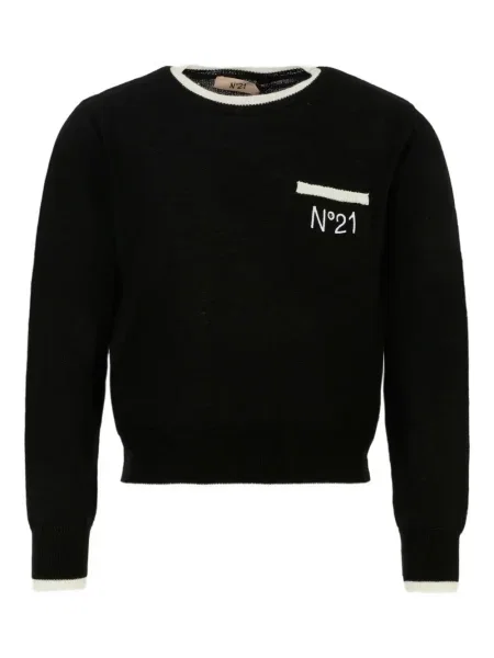Sweter dziecięcy N°21 czarny