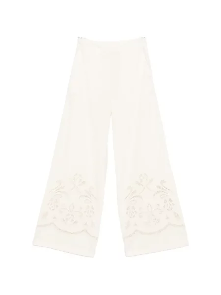 Pantaloni Forte_forte cu model floral