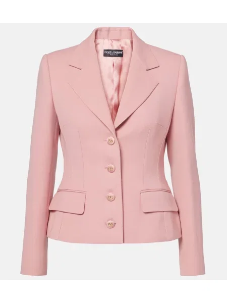 Volnena jakna Dolce&gabbana roza