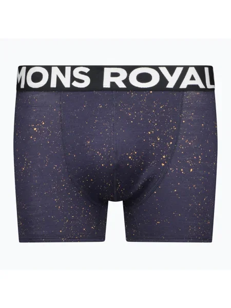 Мъжки термални боксерки Mons Royale Hold em Shorty Merino cosmic синьо