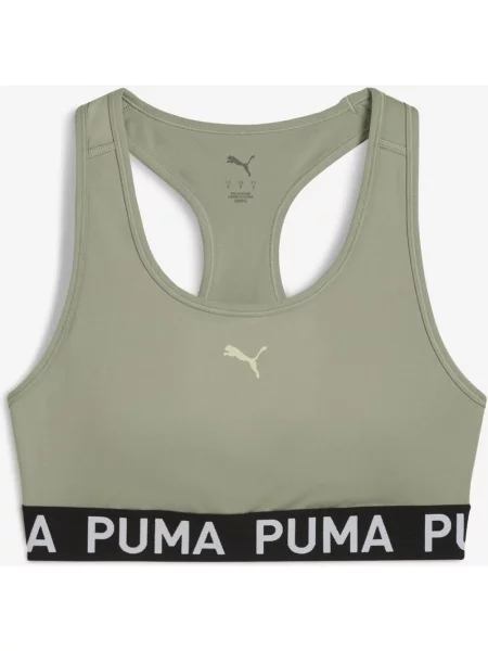 Biustonosz Puma ELASTIC zielony XS czarny